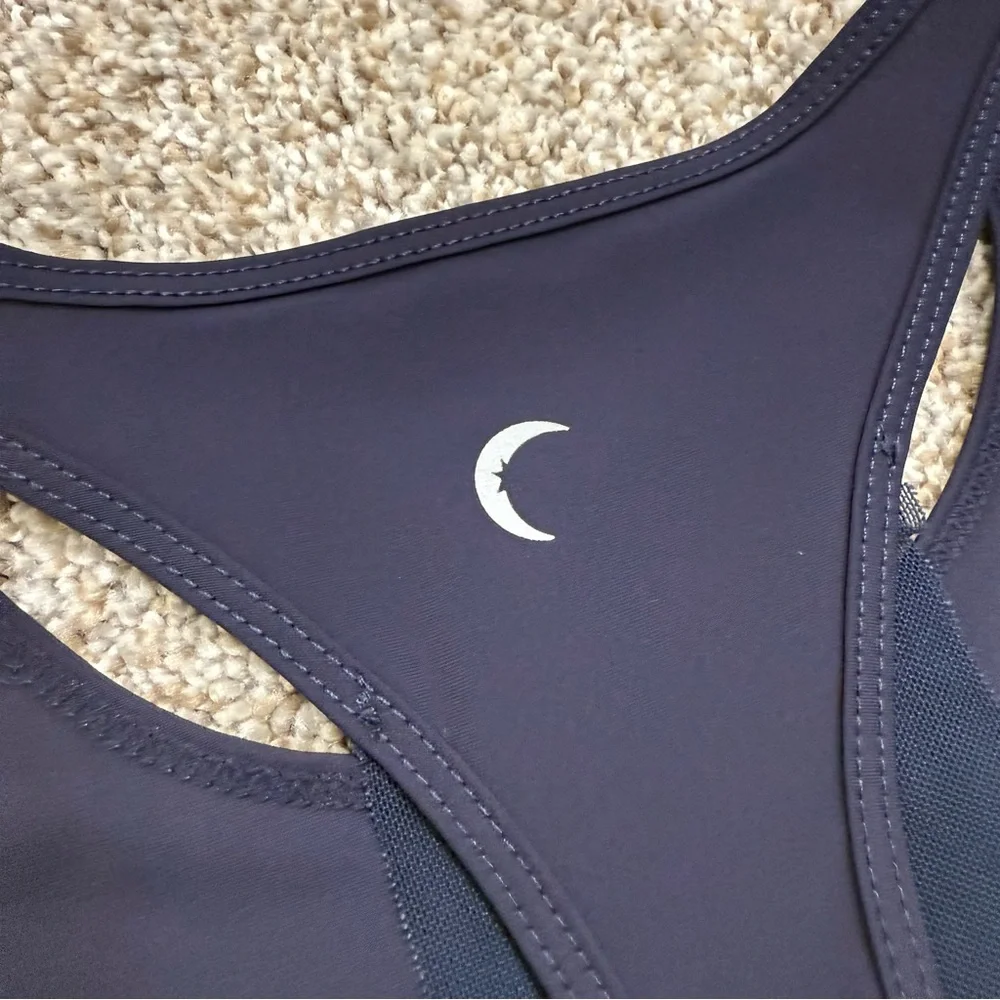 ZYIA Navy Double Racer Tank - Picture 11 of 12